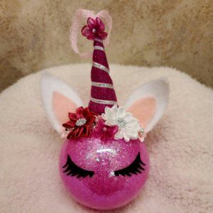 Personalize Unicorn Ornaments